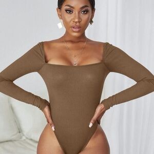 SHEIN• bodysuit🤎